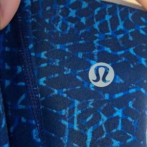 Brand-new blue Lululemon leggings